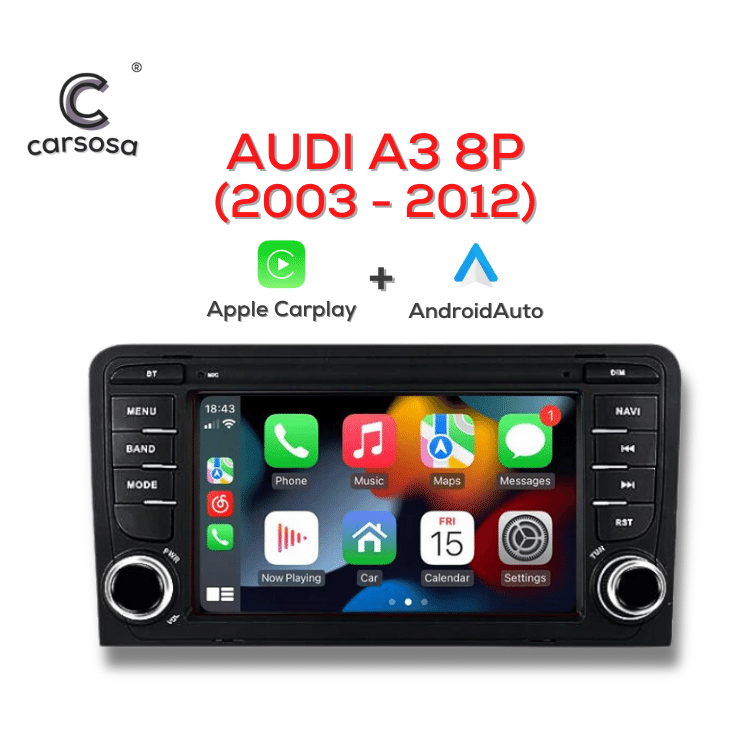 Car Android Radio Multimedia Player For Audi A3 2003 2004 2005 2006 2006  2007 2008 2009