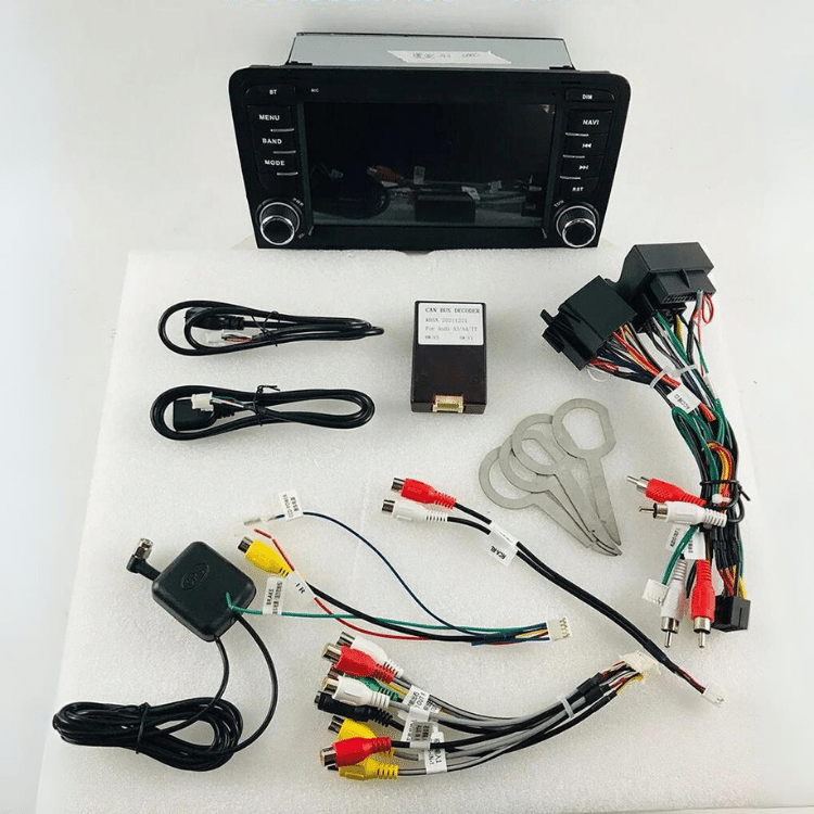 Ponskoy 7Touchscreen Upgrade Android 13 pour Audi A3 2 8P