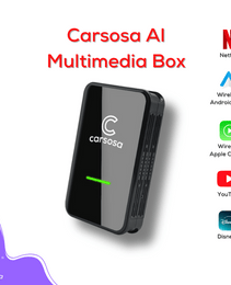 Carsosa Multimedia AI Box | For All Vehicles With Factory Wired Apple CarPlay