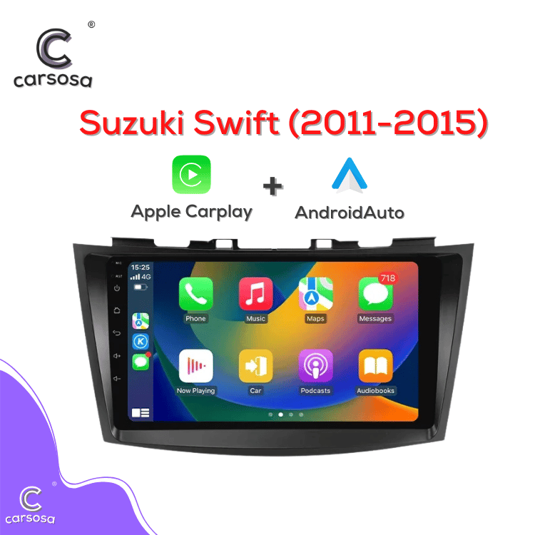 Suzuki Swift | 2011-2015 | Apple CarPlay & Android Auto | 7" Car Radio