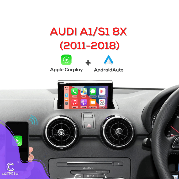 Audi A1 8X | 2011-18 | Apple CarPlay & Android Auto | Wireless MMI Module