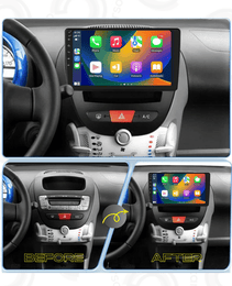 Toyota Aygo, Peugeot 107 & Citroen C1 | Apple CarPlay & Android Auto | 7.0