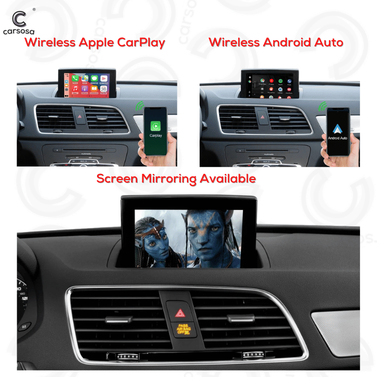 Audi Q3 8U | 2011-18 | Apple CarPlay & Android Auto | Wireless MMI Module