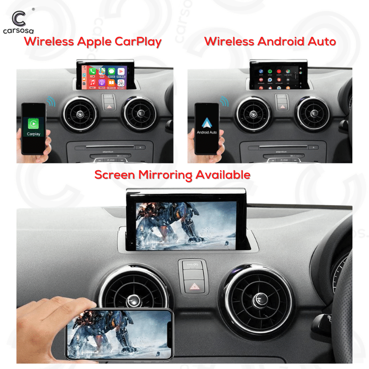 Audi A1 8X | 2011-18 | Apple CarPlay & Android Auto | Wireless MMI Module