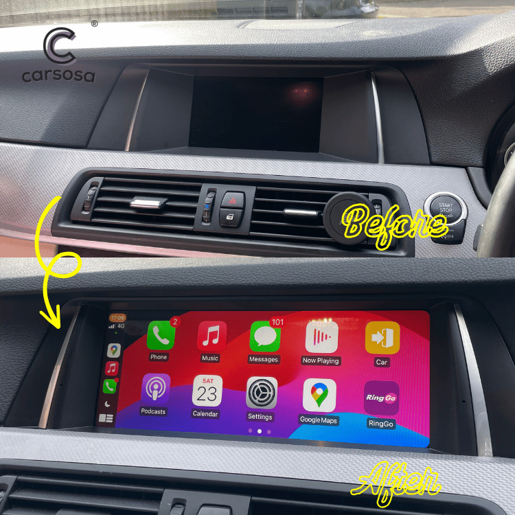 BMW 5 Series F10/11 | 2011-17 | Apple CarPlay & Android Auto | 10.25" Car Radio