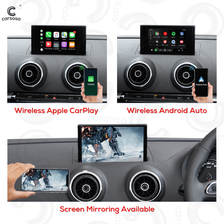 Audi A3 8V | 2013-18 | Apple CarPlay & Android Auto | Wireless MMI Module