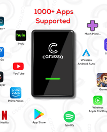 Carsosa Multimedia AI Box | For All Vehicles With Factory Wired Apple CarPlay