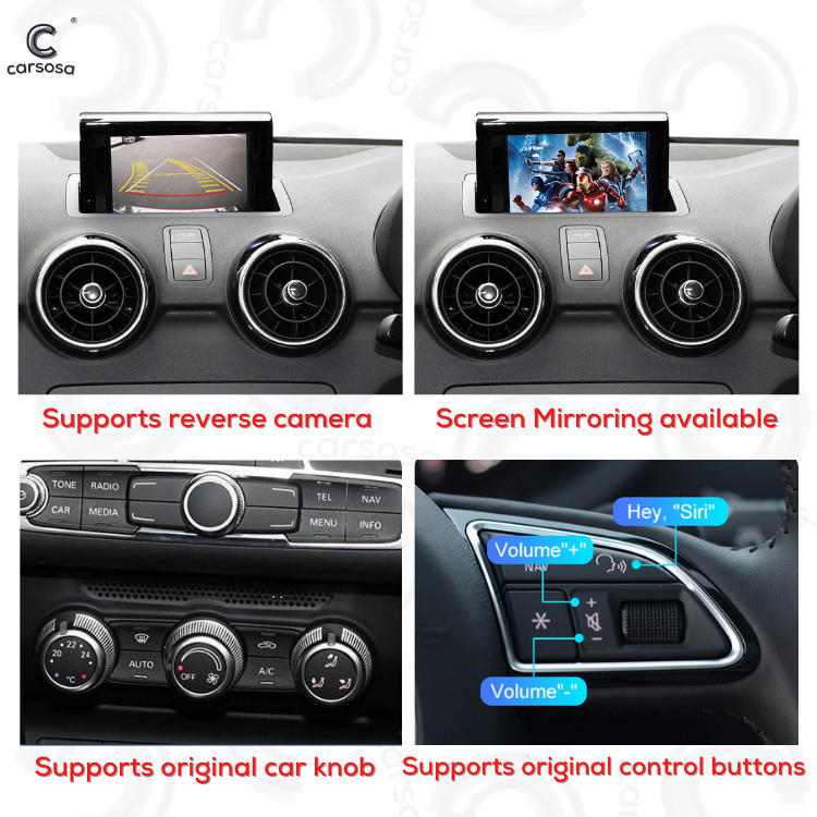 Audi A1 8X | 2011-18 | Apple CarPlay & Android Auto | Wireless MMI Module