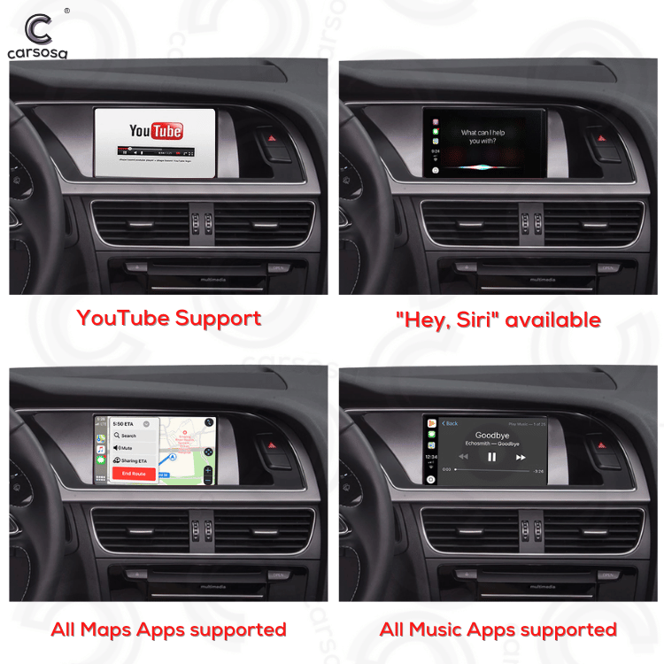 Audi A4 8B | 2009-16 |  CarPlay & Android Auto | Wireless MMI Module