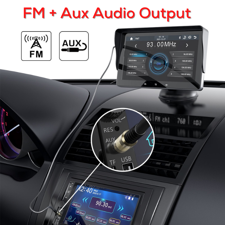 Universal CarPlay & Android Auto 7.0 Wireless Touch Screen Car Radio –  Carsosa